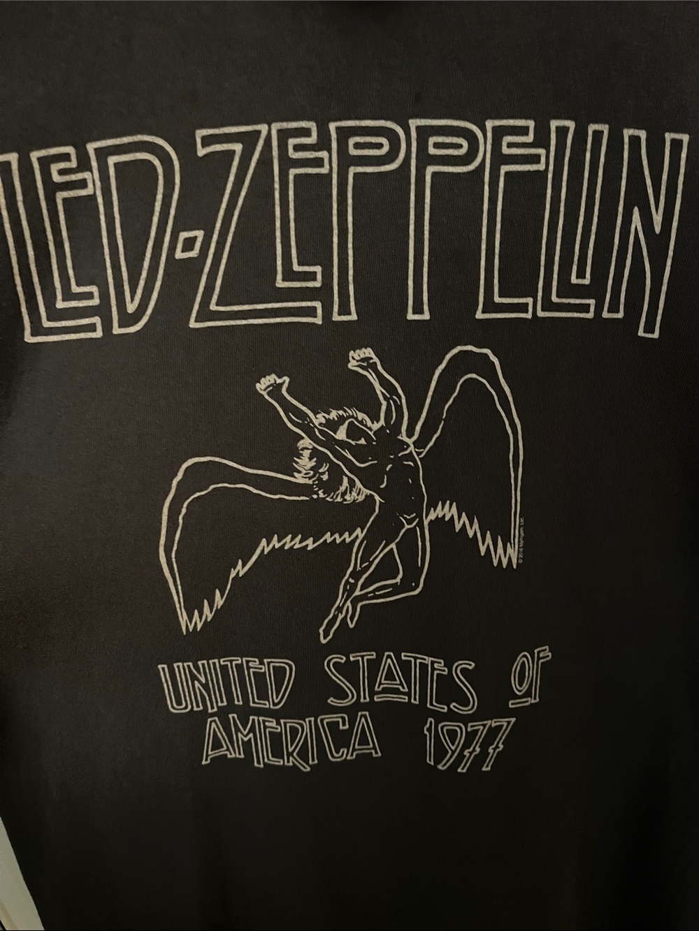 Led Zeppelin Graphic Short Sleeve Tee - Charcoal